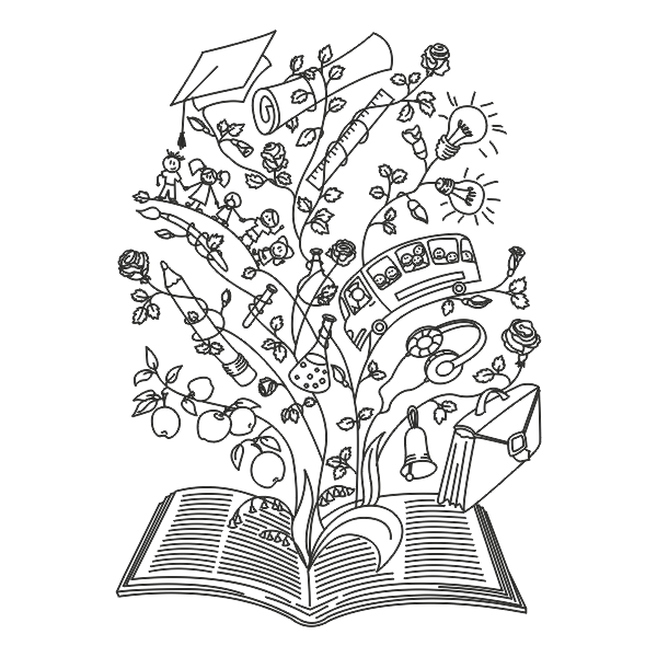 4176.png Vinilo infantil libro imaginación