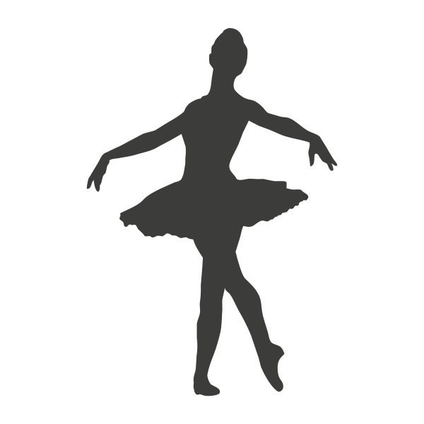 Vinilo infantil bailarina