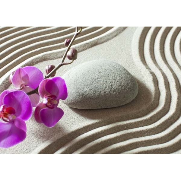 Fotomural piedra zen