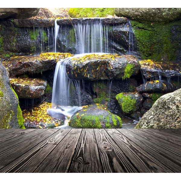 Fotomural caida de agua