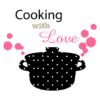 Vinilo decorativo cooking with love