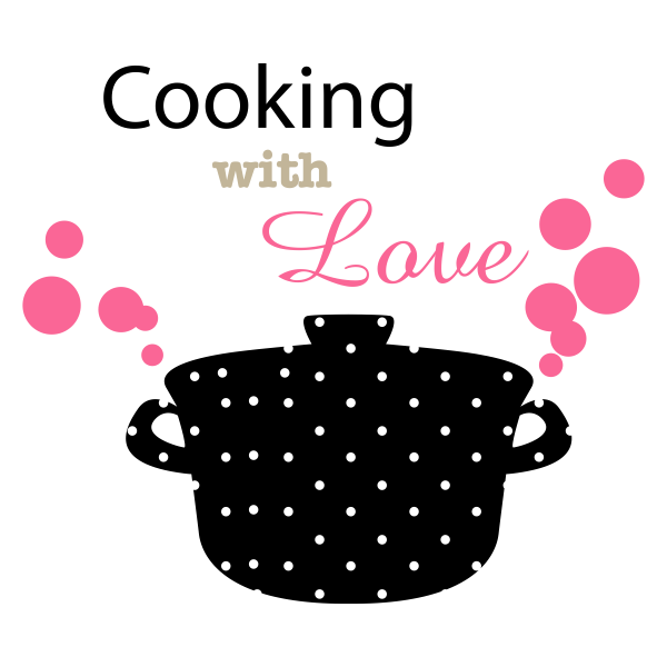 Vinilo decorativo cooking with love