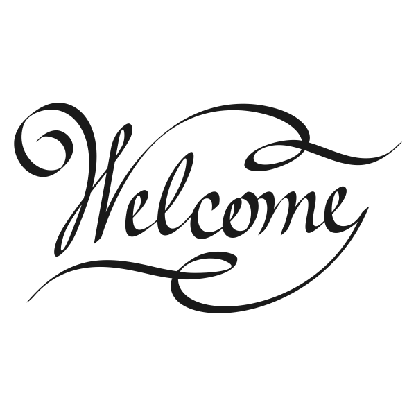 Vinilo decorativo Welcome II