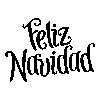 Vinilo decorativo Feliz Navidad