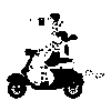 Vinilo infantil vespa