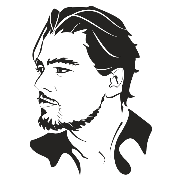 Vinilo decorativo Leonardo Dicaprio