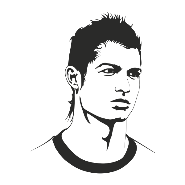4960.png Vinilo decorativo Cristiano Ronaldo II