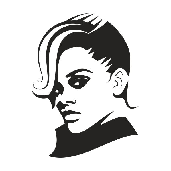 Vinilo decorativo Rihanna