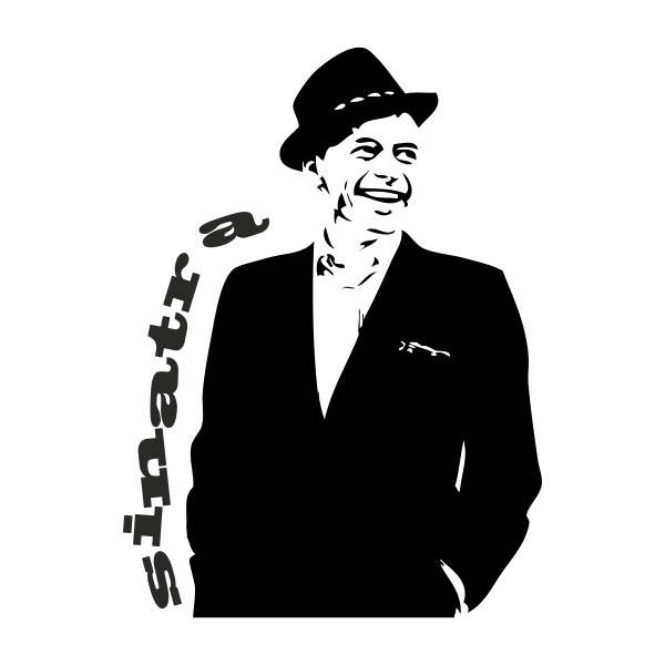 Vinilo decorativo Frank Sinatra