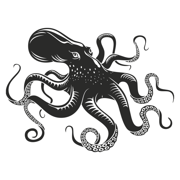 5174.png Vinilo decorativo octopus