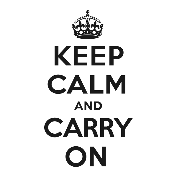 Vinilo decorativo keep calm