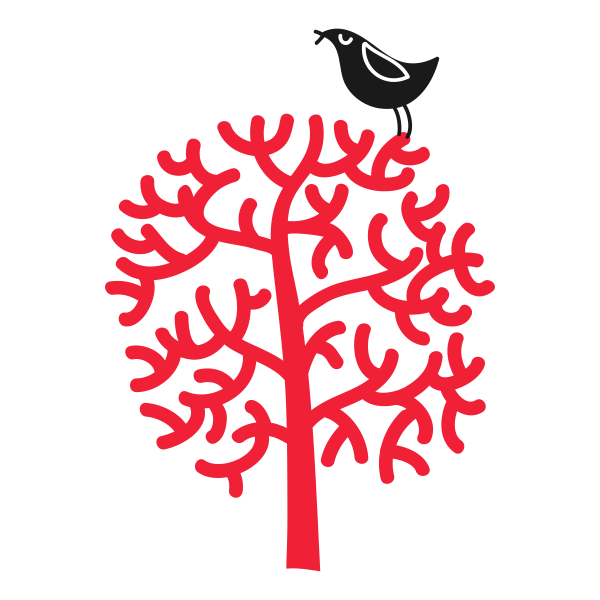 Vinilo decorativo tree bird III