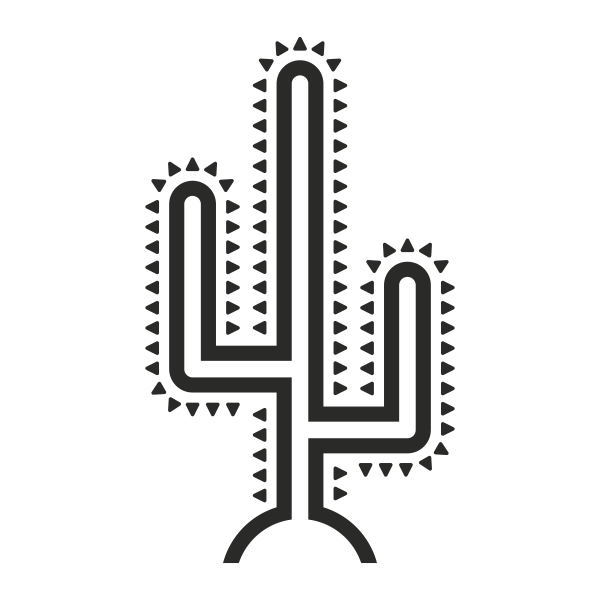 Vinilo decorativo cactus