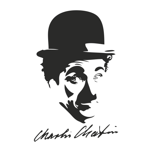 Vinilo decorativo Charles Chaplin II