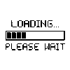 Vinilo decorativo Loading