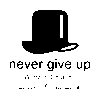 Vinilo decorativo never give up
