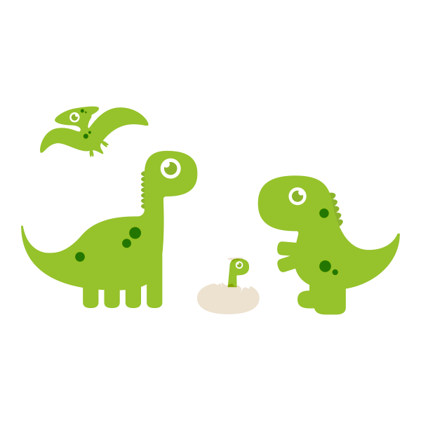 Vinilo infantil dinosaurios
