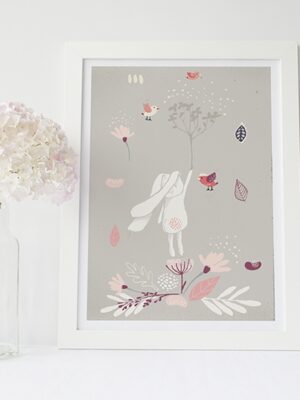 Lámina beauty rabbit