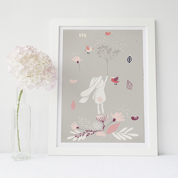 Lámina beauty rabbit