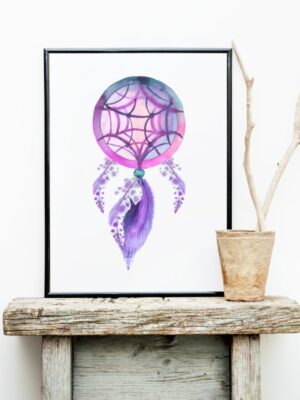 Lámina atrapasueños