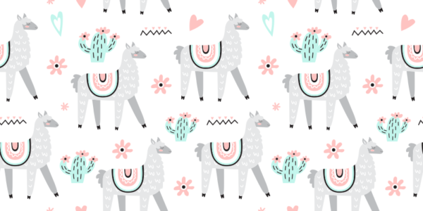 pp13 Papel pintado llama