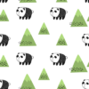 Papel pintado panda bear