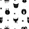 Papel pintado scandinavian animals