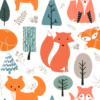 Papel pintado wild forest