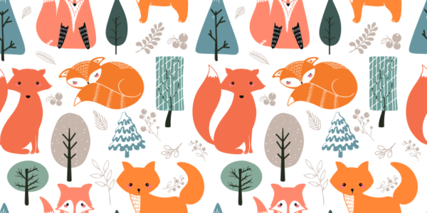 Papel pintado wild forest