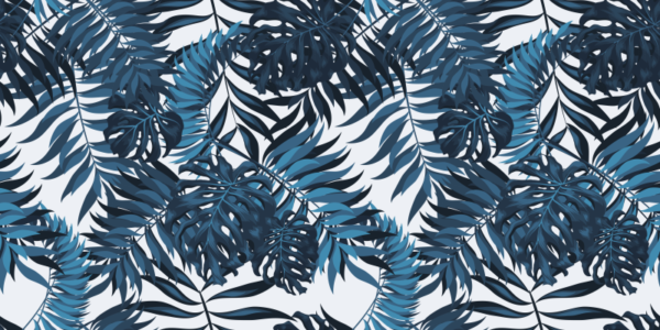 Papel pintado tropical leaves