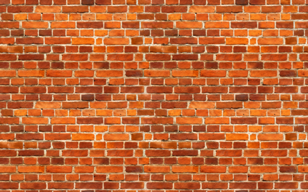 Papel pintado red bricks