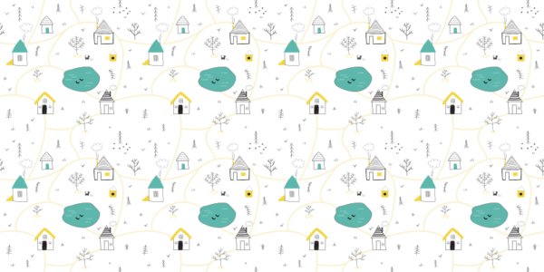 pp53 Papel pintado scandinavian forest