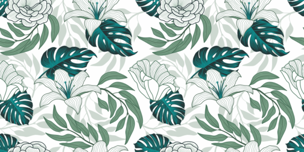 Papel pintado Roseau
